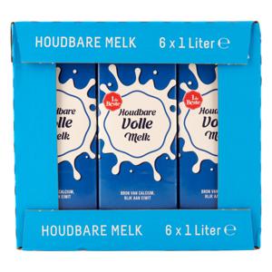 1 de Beste Houdbare volle melk 6 x 1 liter