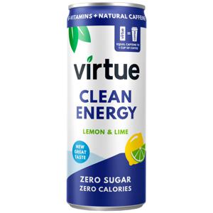 Virtue Clean energy lemon & lime zero sugar