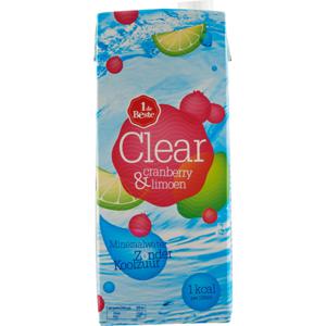 1 de Beste Clear cranberry-limoen