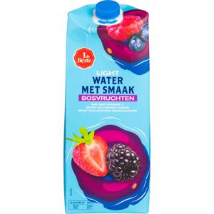 1 de Beste Bronwater + fruit light bosvruchten