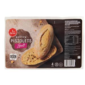 1 de Beste Pistolet rustiek spelt 4 stuks
