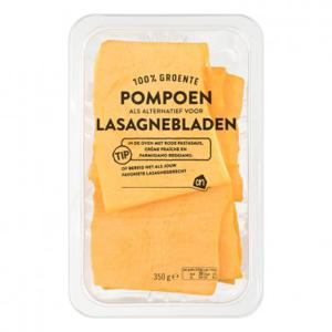 AH Pompoen lasagnebladen