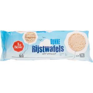 1 de Beste Dunne rijstwafels met zeezout