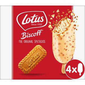 Lotus Biscoff speculoos witte chocola ijsstick