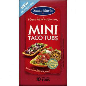 Santa Maria Mini taco tubs