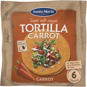 Santa Maria Tortilla wortel wraps medium