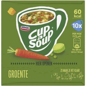 Unox Cup-a-soep groente 10-pack