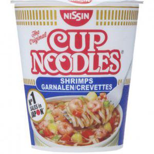 Nissin Cup noodles garnaal