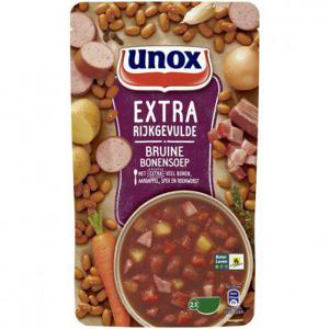 Unox Extra rijkgevuld bruine bonensoep