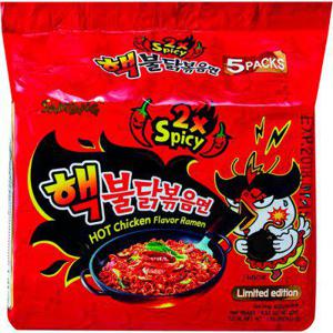 Samyang Extra hete kip 5-pack