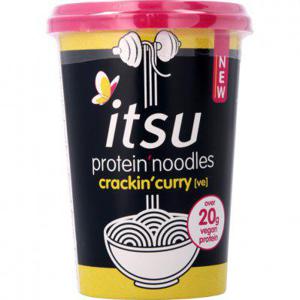 Itsu Protein noodles crackin curry