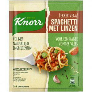 Knorr Natuurlijk linzen spaghetti