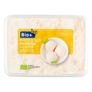 Bio+ Roomijs vanillesmaak