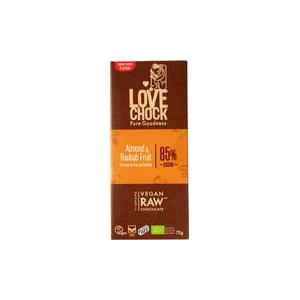 Lovechock RAW Chocolade almond baobab