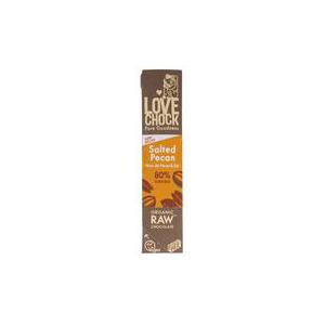 Lovechock RAW Chocolade Salted Pecan 80%