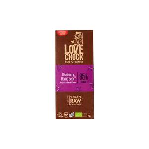 Lovechock RAW Chocolade Blueberry Hemp