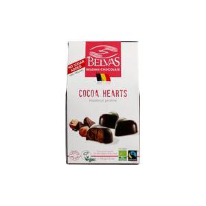 Belvas Chocoladehartjes hazelnoot