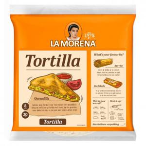 La Morena Tortilla wraps original