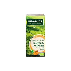 Piramide Groene thee matcha kurkuma