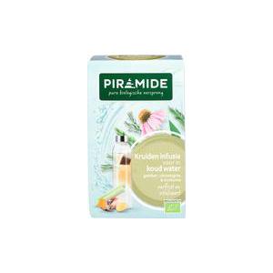 Piramide Infusie voor koude thee gember