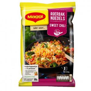 Maggi Roerbaknoedels sweet chili maaltijd