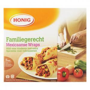 Honig Familiegerecht Mexicaanse wraps