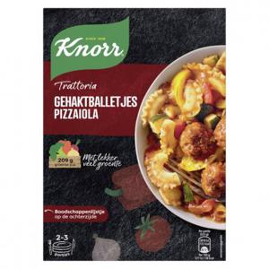 Knorr Trattoria gehaktballetjes pizzaiola