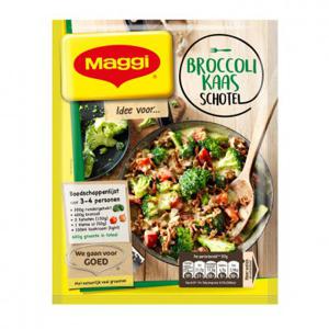 Maggi Dagschotel broccoli kaas kruidenmix