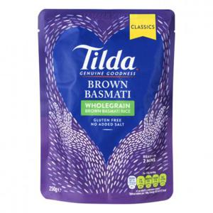 Tilda Brown steamed basmati rice