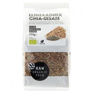 Raw Organic Food Lijnzaadmix chia-sesam bio