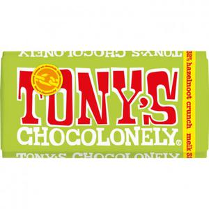 Tony's Chocolonely Melk hazelnoot crunch