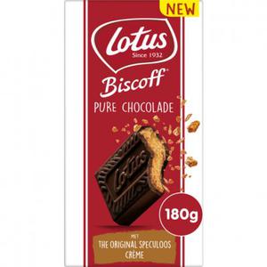 Lotus Puur chocolade speculoosvulling