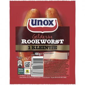 Unox Kleintje rookworst gelders