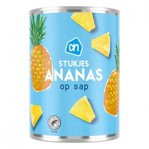 AH Stukjes ananas op sap