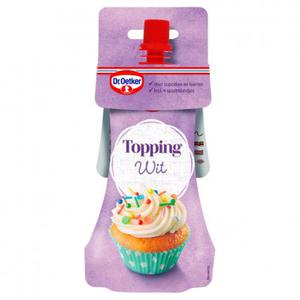 Dr. Oetker Topping wit voor cupcake versiering