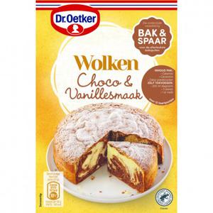 Dr. Oetker Wolken cake choco & vanille taartmix