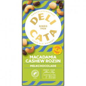 Delicata Melk macadamia cashew rozijnen