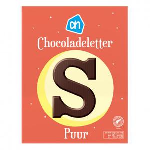 AH Chocoladeletter puur