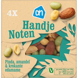 AH Handje noten pinda, amandel & edamame