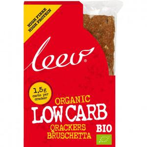 Leev Biologische low carb qrackers bruschetta