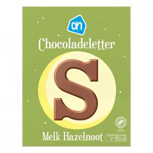 AH Chocoladeletter melk hazelnoot