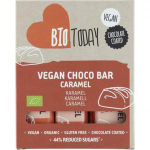 BioToday Vegan choco bar karamel