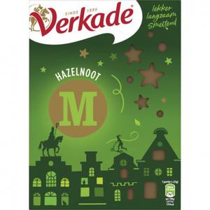 Verkade Chocoladeletter melk hazelnoot