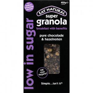 Eat Natural Super granola pure chocolade & hazelnoot