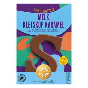 Delicata Chocoladeletter melk kletskop karamel