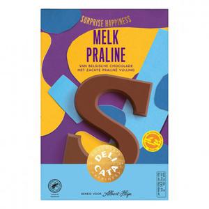 Delicata Chocoladeletter melk praline