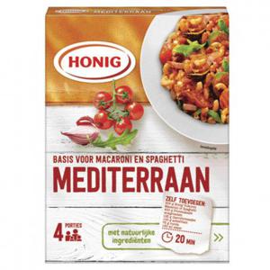 Honig Mix macaroni en spaghetti mediterraan