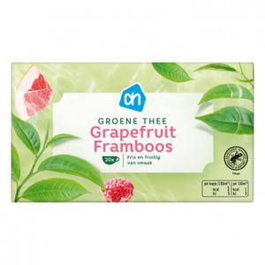 AH Groene thee grapefruit framboos