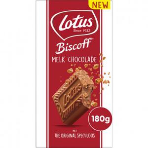 Lotus Melkchocolade speculoosstukjes