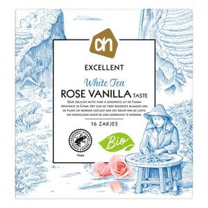 AH Excellent Witte thee rose vanilla-taste